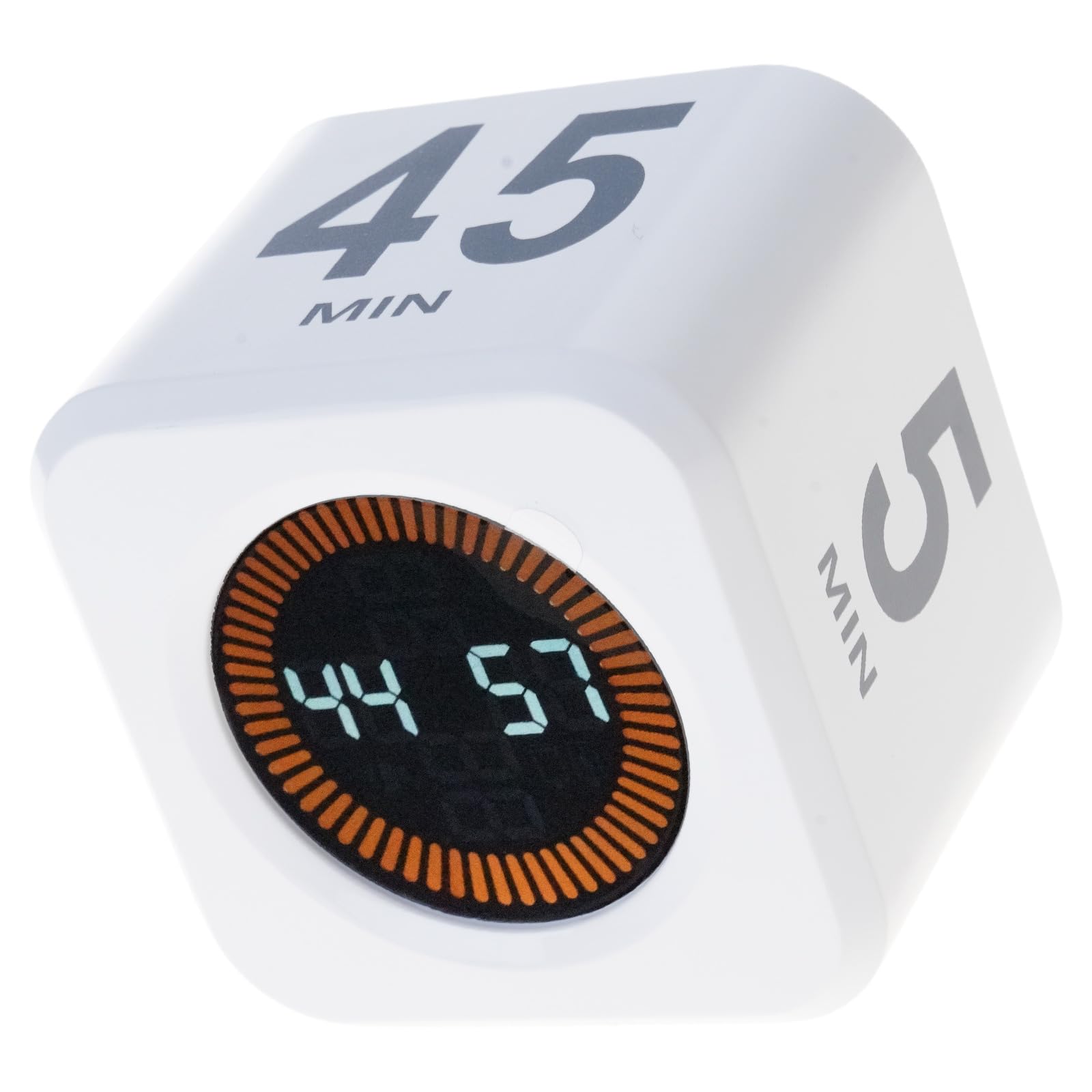 Gravities Induction Cubes Shape Digital Timer LED Display Countdown Timer Time Management Tool for Study and Kitchen Digital