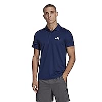 adidas Uomo Train Essentials Training Polo Shirt, Dark Blue/White