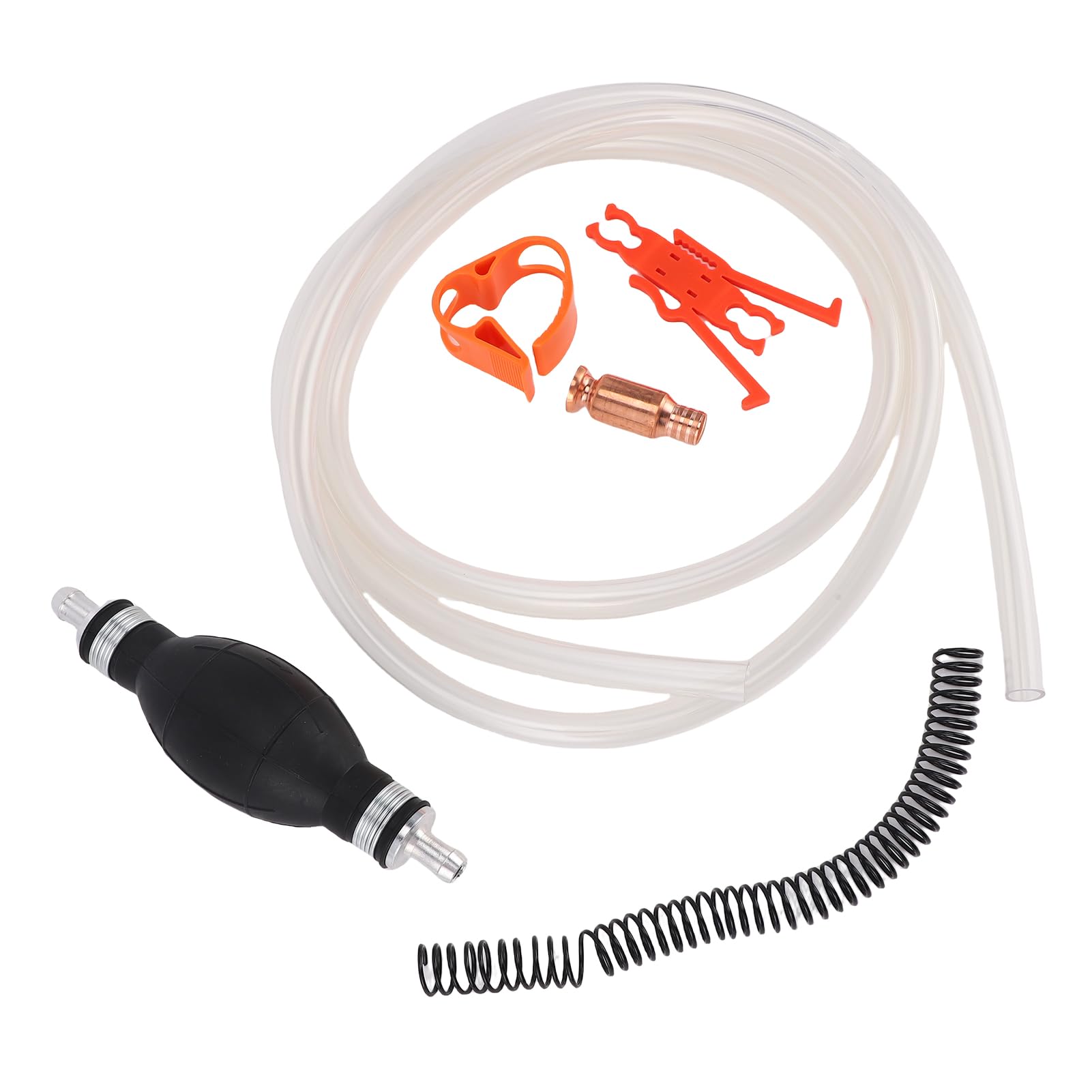 Domary Manual Fuel Siphon Pump Efficient Hand Gas Transfer Pump for