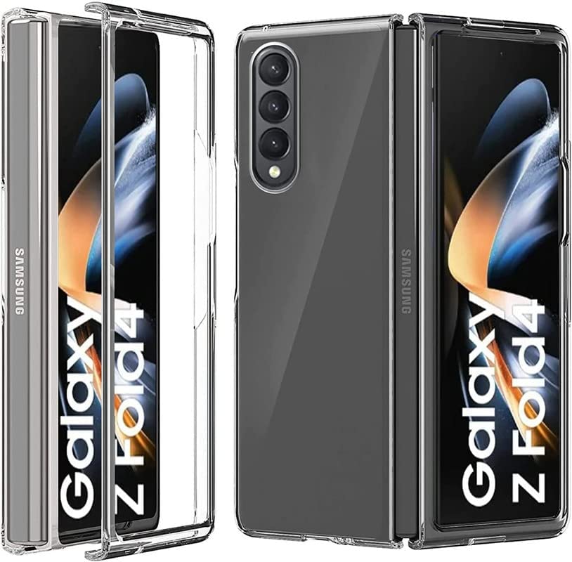 Transparent Crystal Ultra Slim Shockproof Fold Back Cover for Samsung Galaxy Z Fold 4 (B0CGJB67LZ) Amazon Price History, Amazon Price Tracker
