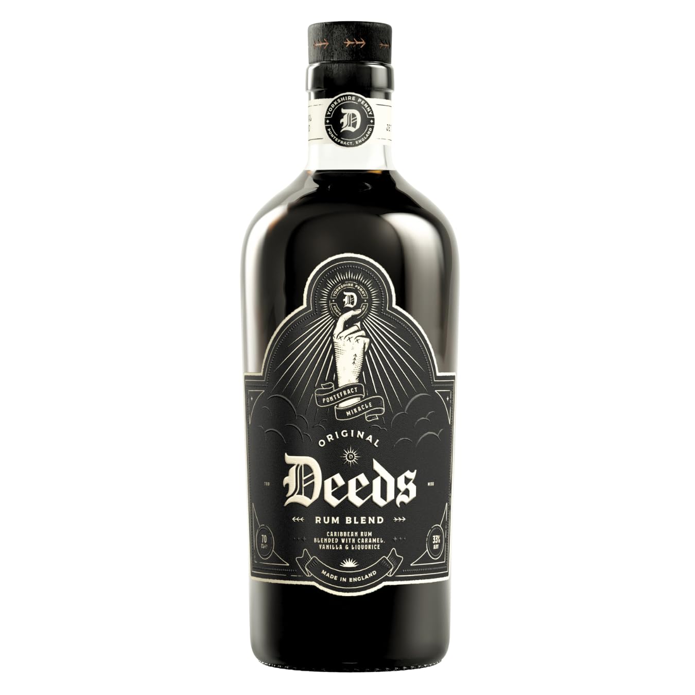 Caribbean Rum flavoured with Caramel, Vanilla and English Spices - 70cl