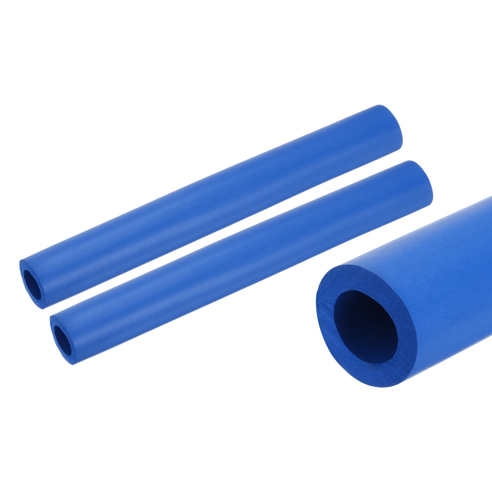 Tube d'isolation en mousse bleu 18x30mm uxcell pour poignée de 25,4 cm lot de 2