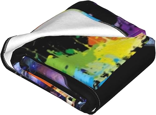 Miniatura 4 de SM Manta de forro polar ultrasuave de dibujos animados cómoda suave acogedora cálida manta de franela para sala de estar sofá y cama 50 x 40 pulgadas