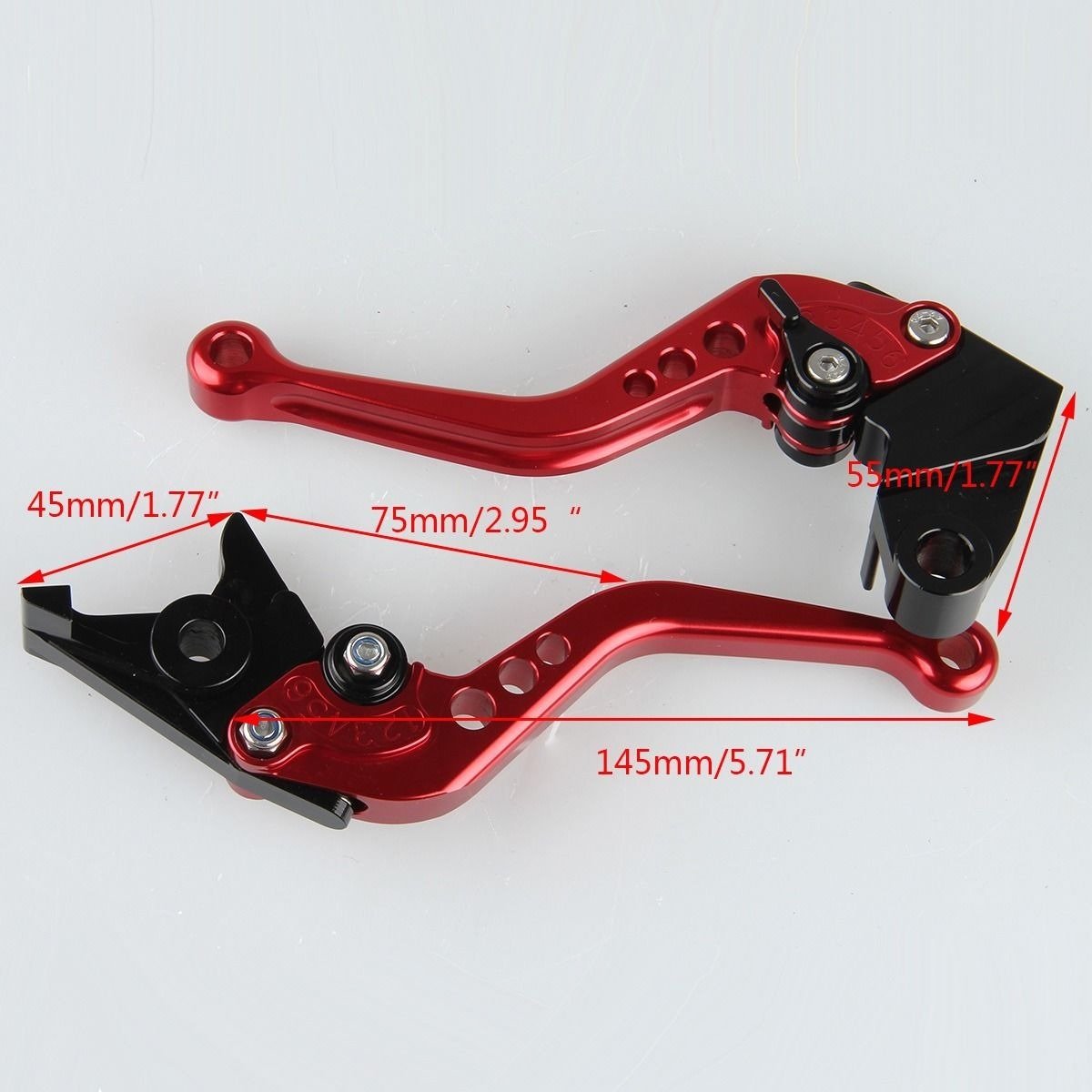 K&Y❤︎ Amazon.com: 1 Pair Motorcycle Motor OEM Style CNC Aluminum Shorty