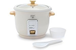 GreenLife 6-Cup Rice Cooker Steamer: The Eco-Friendly Kitchen Essential in Vibrant Green