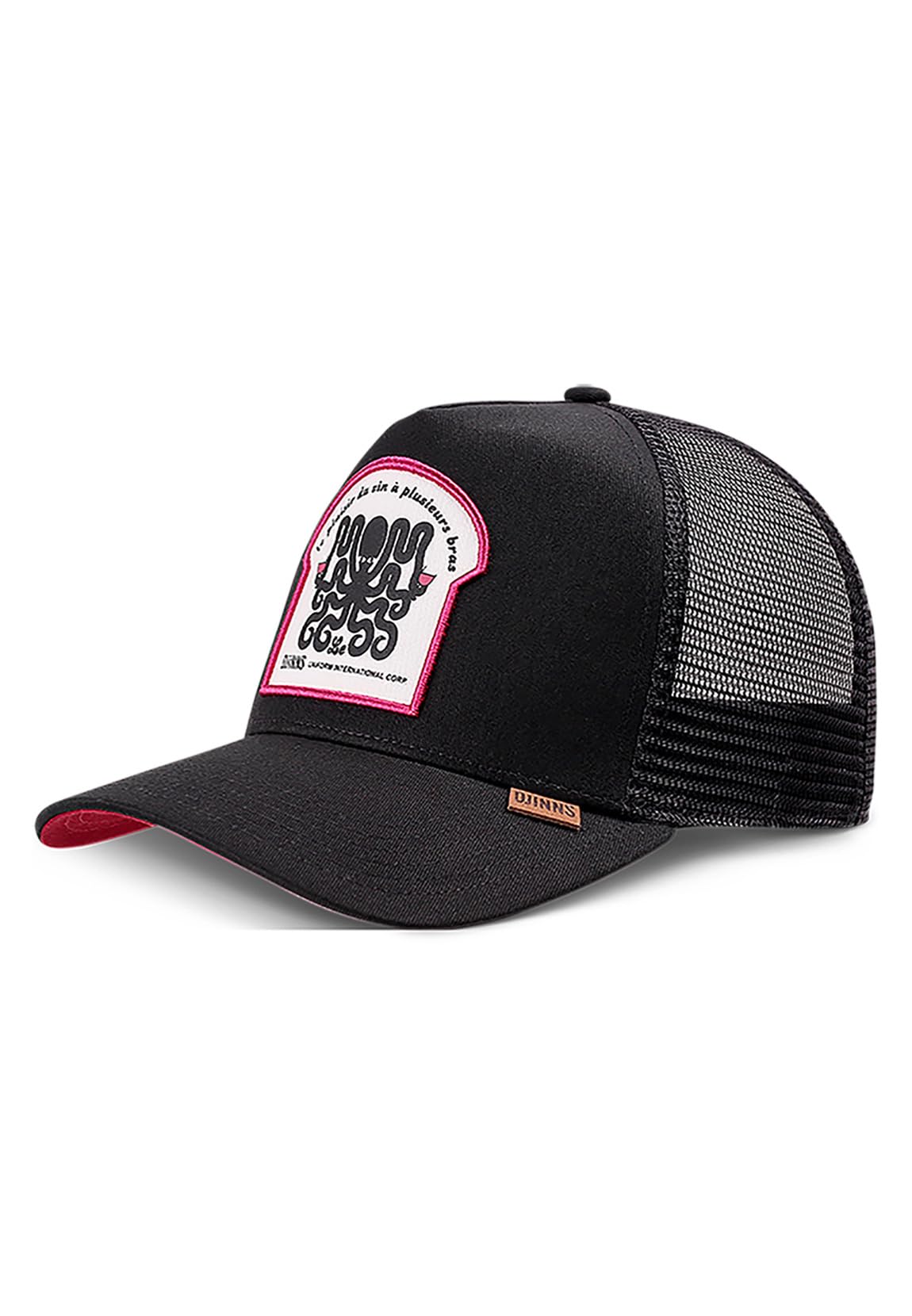 Djinns - Octovino Trucker Cap Mesh Cap Hat Cap Hat Caps, black, One Size