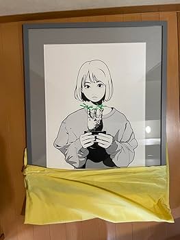「履かないの？」Black×Black シルクスクリーン ボタないの？black シルクスクリーン | Backsideworks 絵画販売