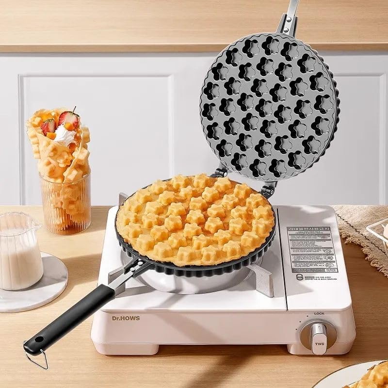 A 37-cell plum blossom-shaped small cake making mold