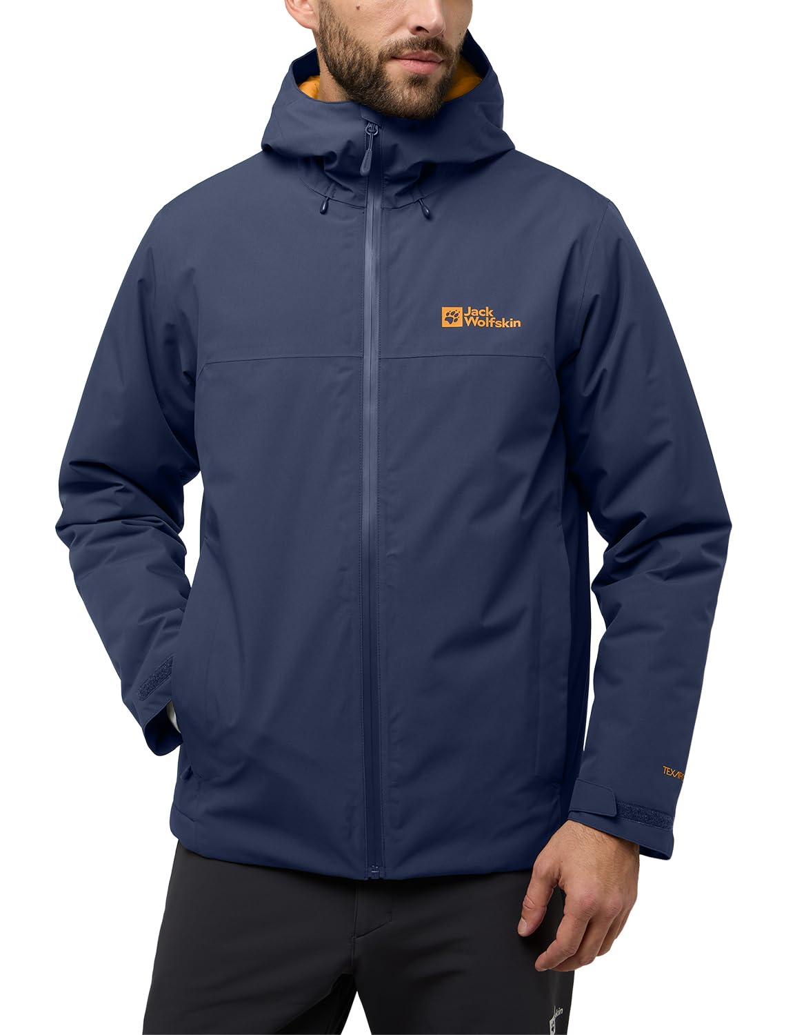 Jack Wolfskin Herren Wisper isoliert wasserdichte atmungsaktive Jacke