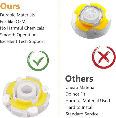 Miniatura 4 de Durable 285809 Kit de reparación de agitador de leva, compatible con lavadoras Whirlpool y Maytag, reemplaza AP3094543, 285809VP, 3951650, 3951682,