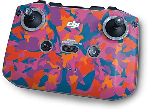 MightySkins Skin compatible con el controlador DJI RC-N1 - Pop Camouflage | Funda protectora de vinilo duradera y única | Fácil de aplicar |
