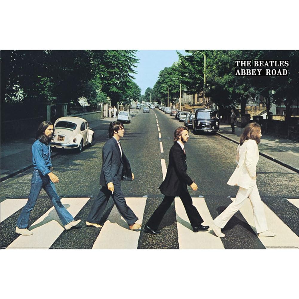 Pyramid International Abbey Road Beatles Maxi Poster for Living Room