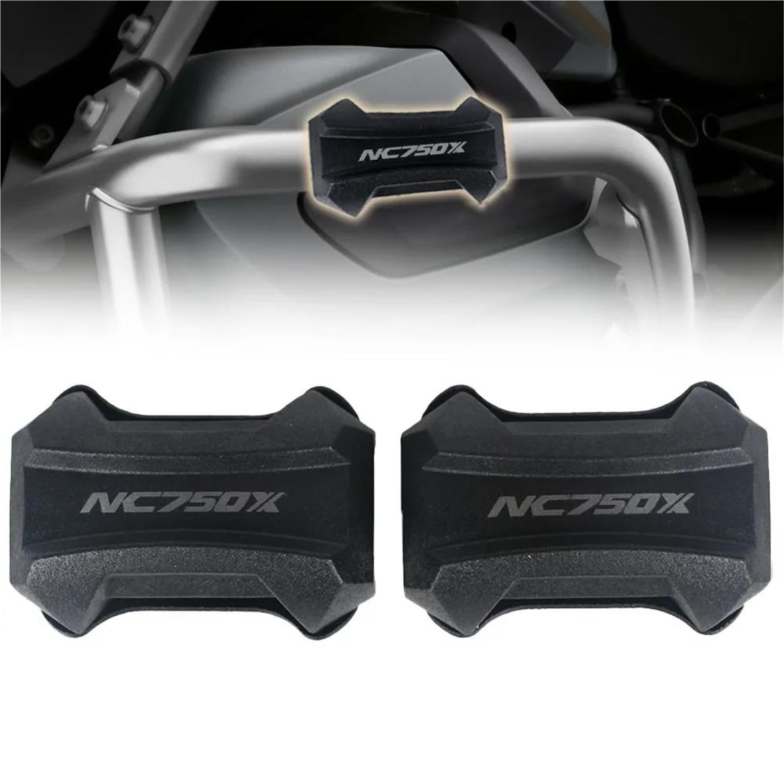Protection moteur moto NC750X bloc pare-chocs 25mm crash bar