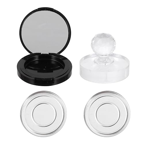 FRCOLOR 1 Unidades Bandeja de Porción Bandeja de Valet de Viaje Contenedor de Viaje Contenedor de Maquillaje Blush Polvo Suelto Caja de Sombra de