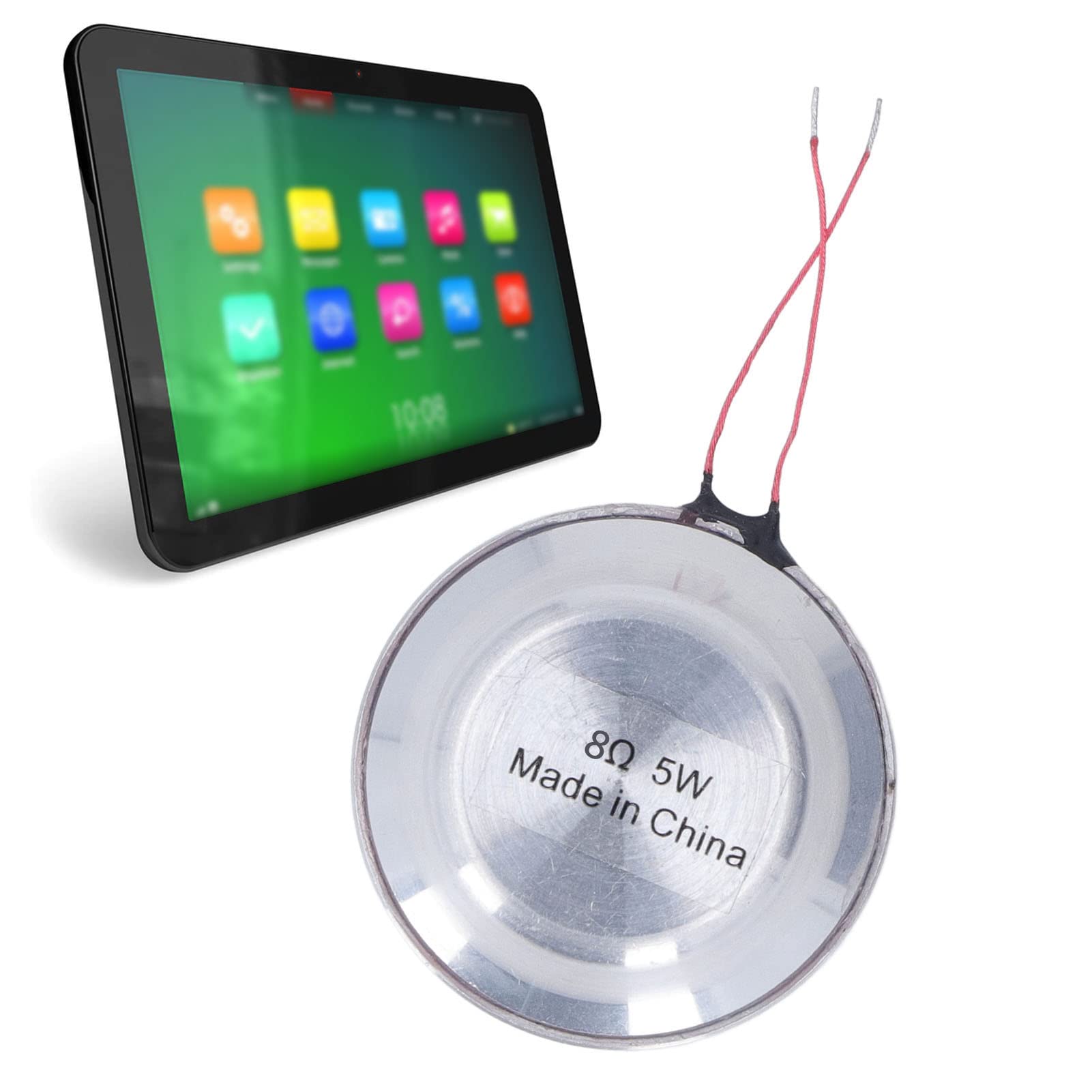 Altoparlante a risonanza da 35 mm, altoparlante a conduzione, altoparlante a risonanza di tutte le frequenze per la riproduzione del suono su computer e altri dispositivi (8Ω 5W)