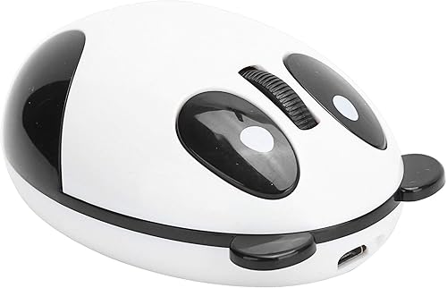 Miniatura 4 de Ratón inalámbrico para computadora, 2.4 GHz, con sensor óptico Panda inalámbrico, ratones universales para computadora portátil, computadora de