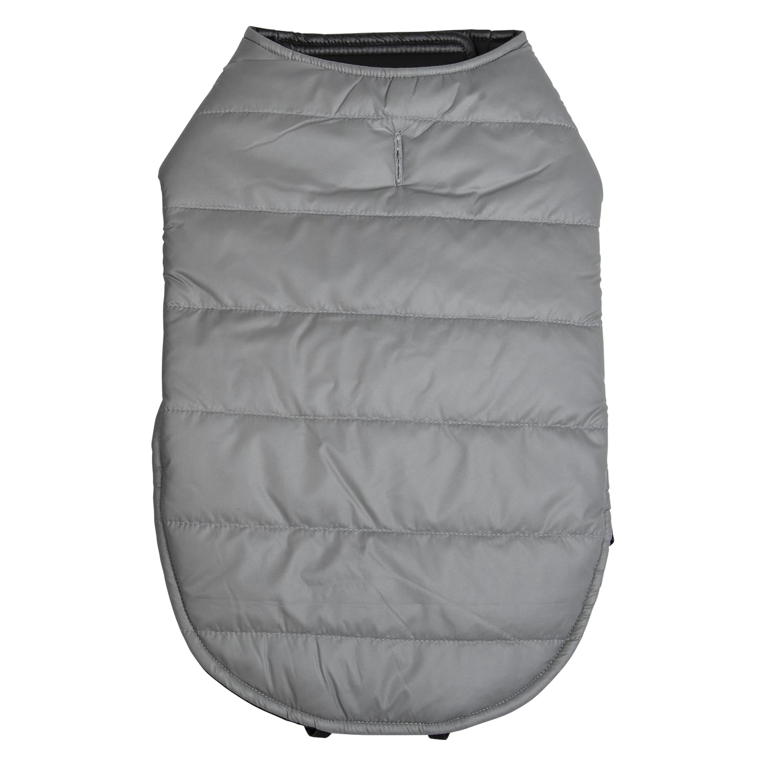 JACK AND VANILLA, Dog Winter Jacket, Thermal Insulation, Modern Design, Easy to Care, Size S, Grey, Expedition