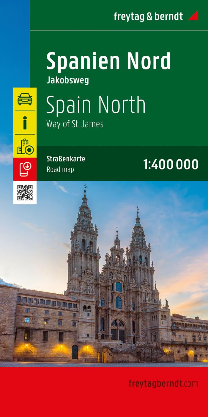 Spain: Northern Spain - Camino de Santiago Road Map