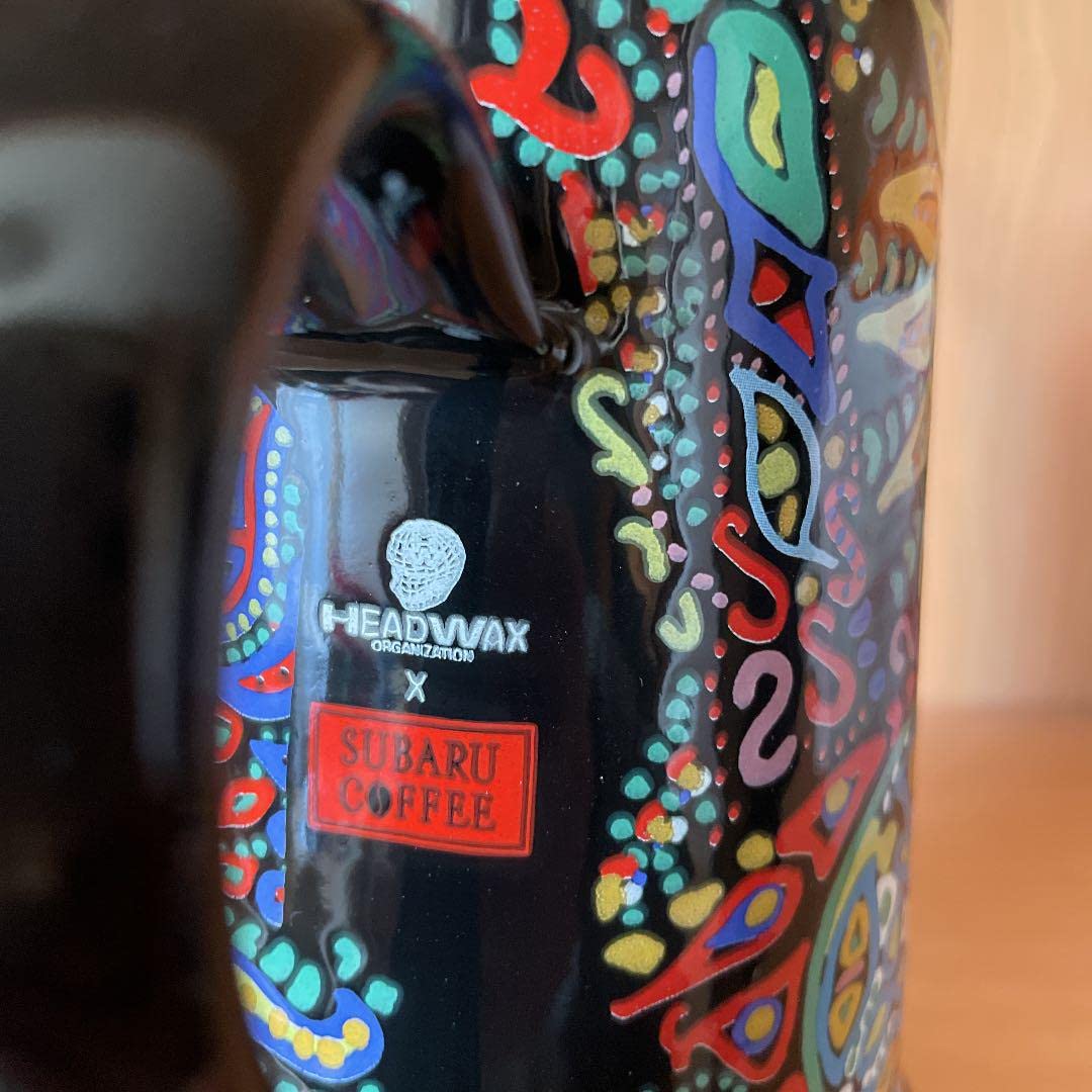 hide ホーローコーヒーポットサイケペイント