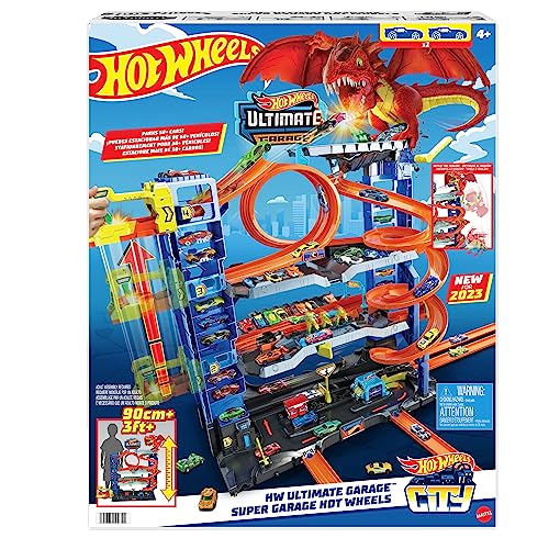 Hot Wheels HKX48 City Toy Car Track Set Ultimate Garage thumb #5