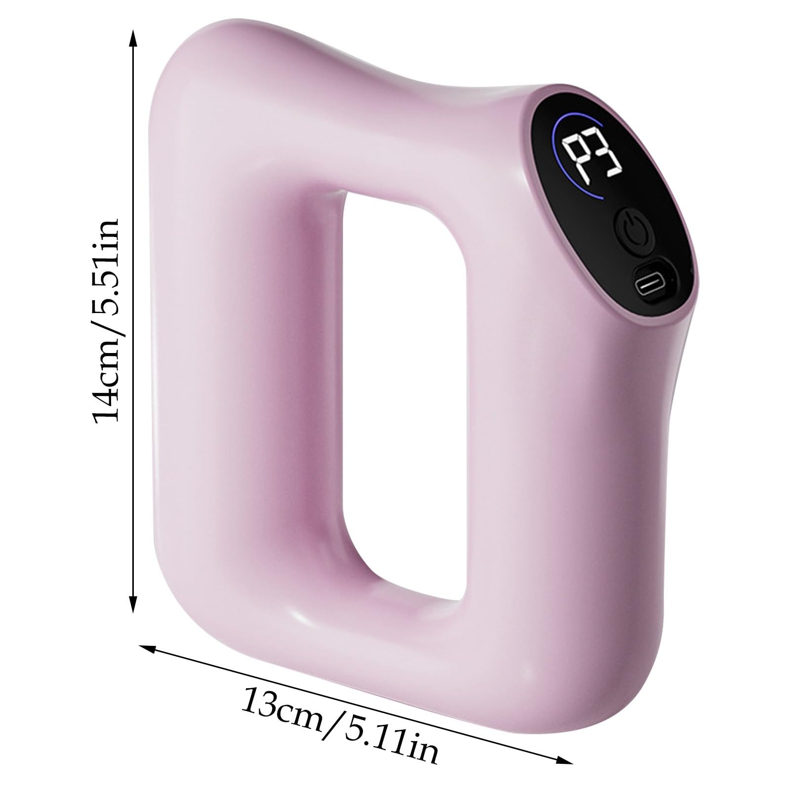 2026 Plataforma vibratoria para entrenamiento de cuerpo completo en casa con 8 niveles de velocidad, función de masaje para quemar grasa, tonificación muscular (B, A)