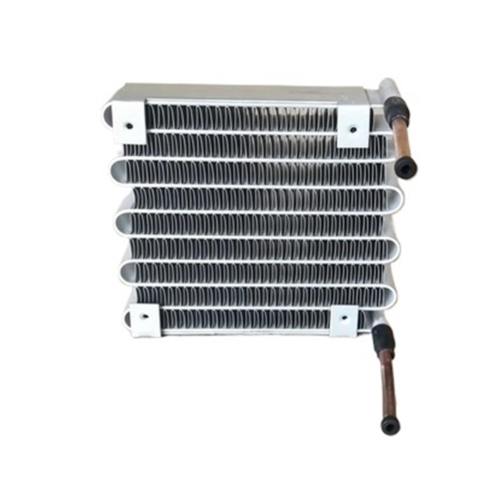 Condenseur de congélateur et de réfrigérateur WT1232S1, mini radiateur à condensateur | Refrigerator freezer air-cooled water-cooled aluminum fin copper tube heat exchanger with fan(WT1232S1,With 12V fan)