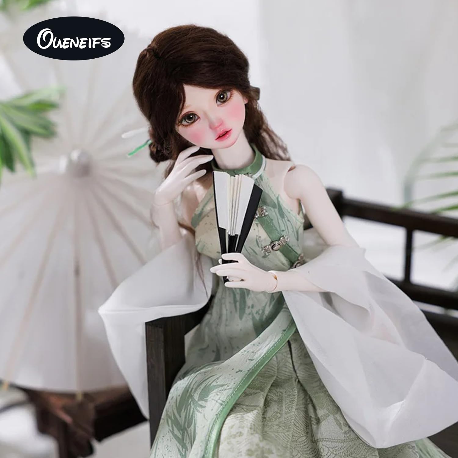 Oueneifs 1/4 Antheabjd Fullset B Bjd Puppe Neuer chinesischer Stil Harz Spielzeug für 15+ Jahre alt