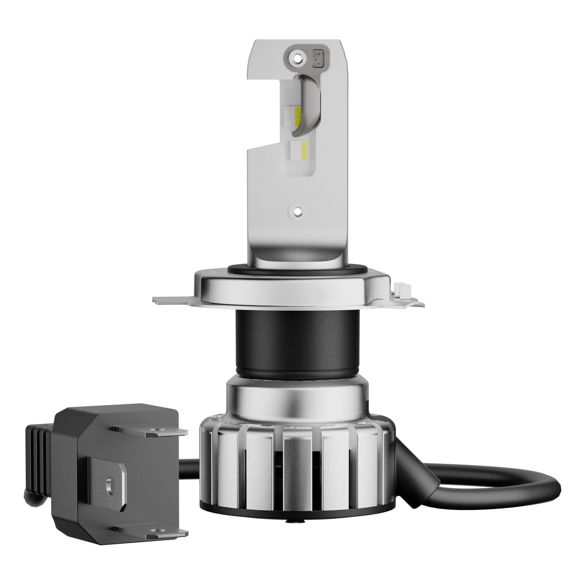 OSRAM NIGHT BREAKER LED SMART H4 para motos; hasta un 330% más de brillo; 6000K, lámpara LED retroadaptable para motocicletas legales en la calle