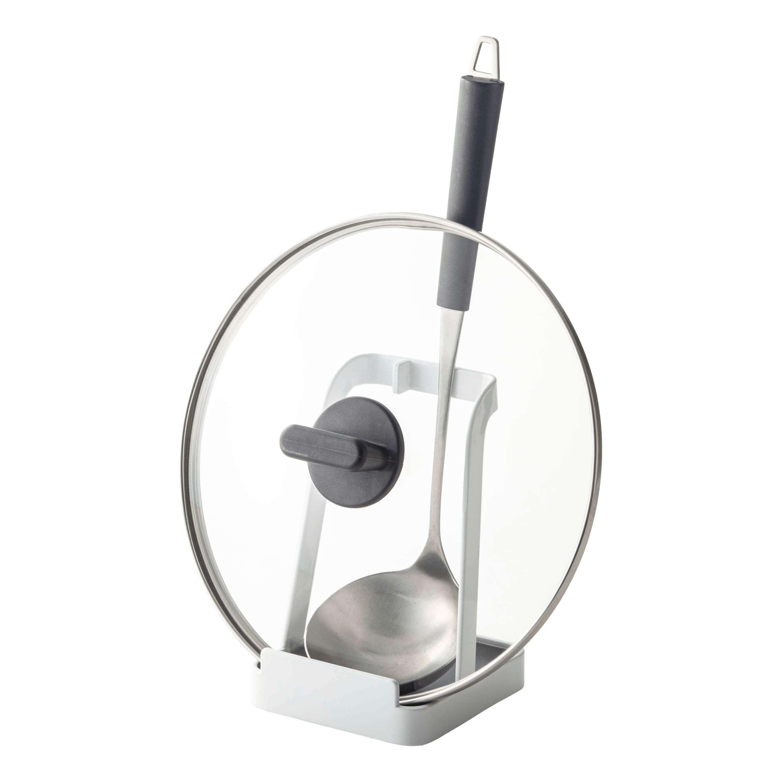 Yamazaki Home Tower Ladle Holder - Lid Stand For Utensils In Kitchen - Steel