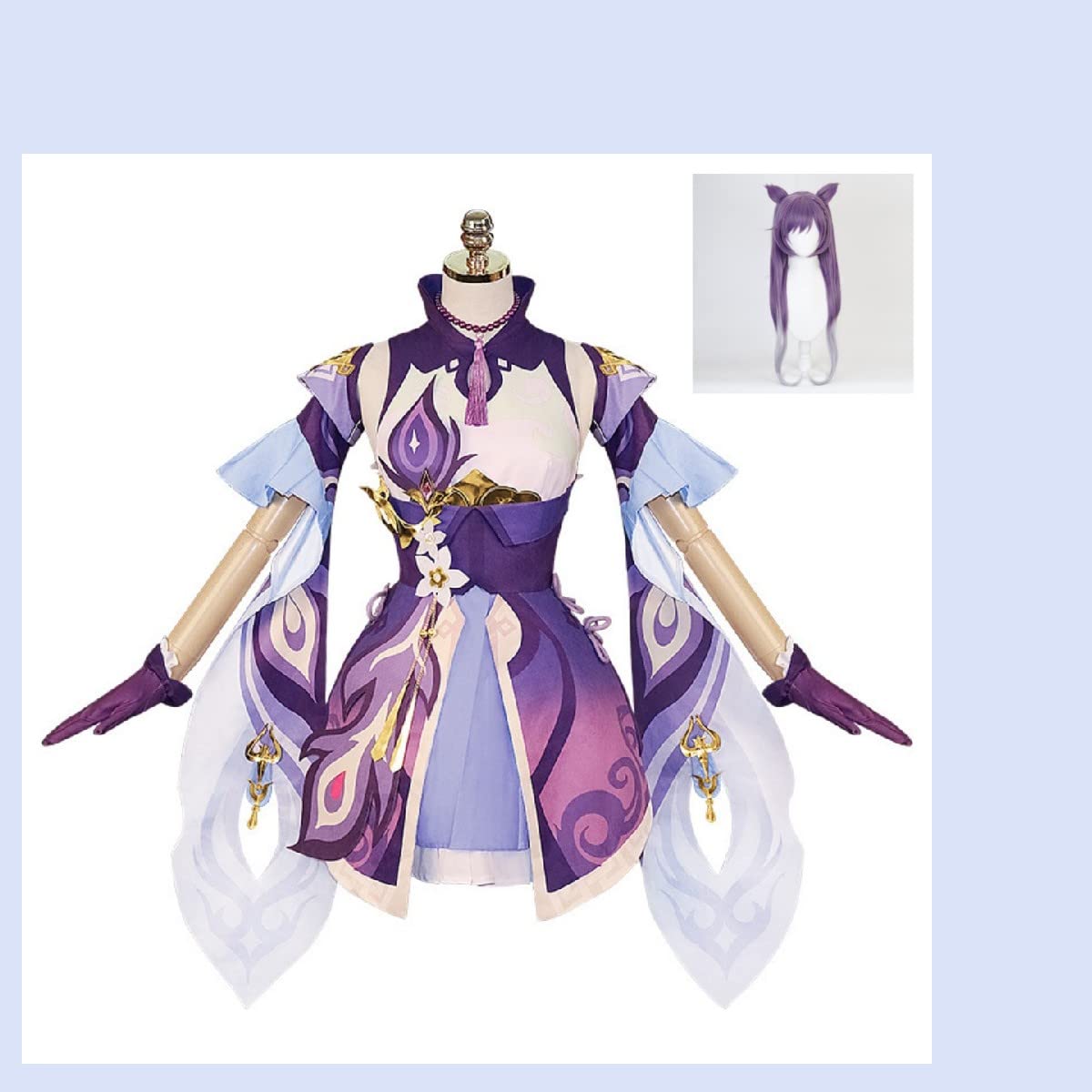 原神 刻晴スキン衣装「霓裾の舞」コスプレ服