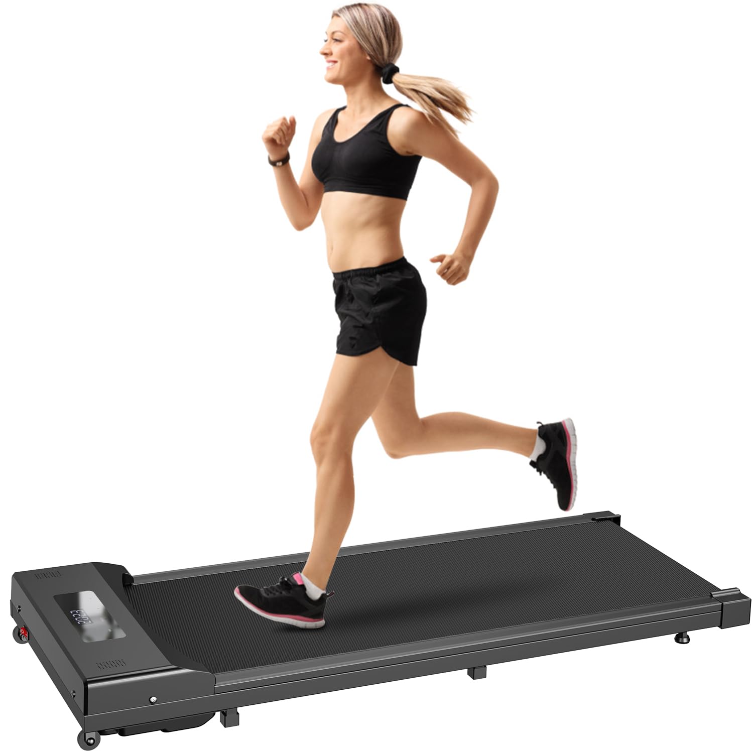 Photo 1 of **missing pieces** Walking Pad, Under Desk Treadmill, Walking Treadmill 2 in 1 for Home/Office with Remote Control, Portable Treadmill 