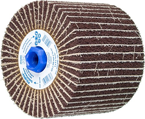 PFERD 46790 POLINOX PNZ Non-Woven Abrasive Finishing Drum, Aluminum Oxide A, 5