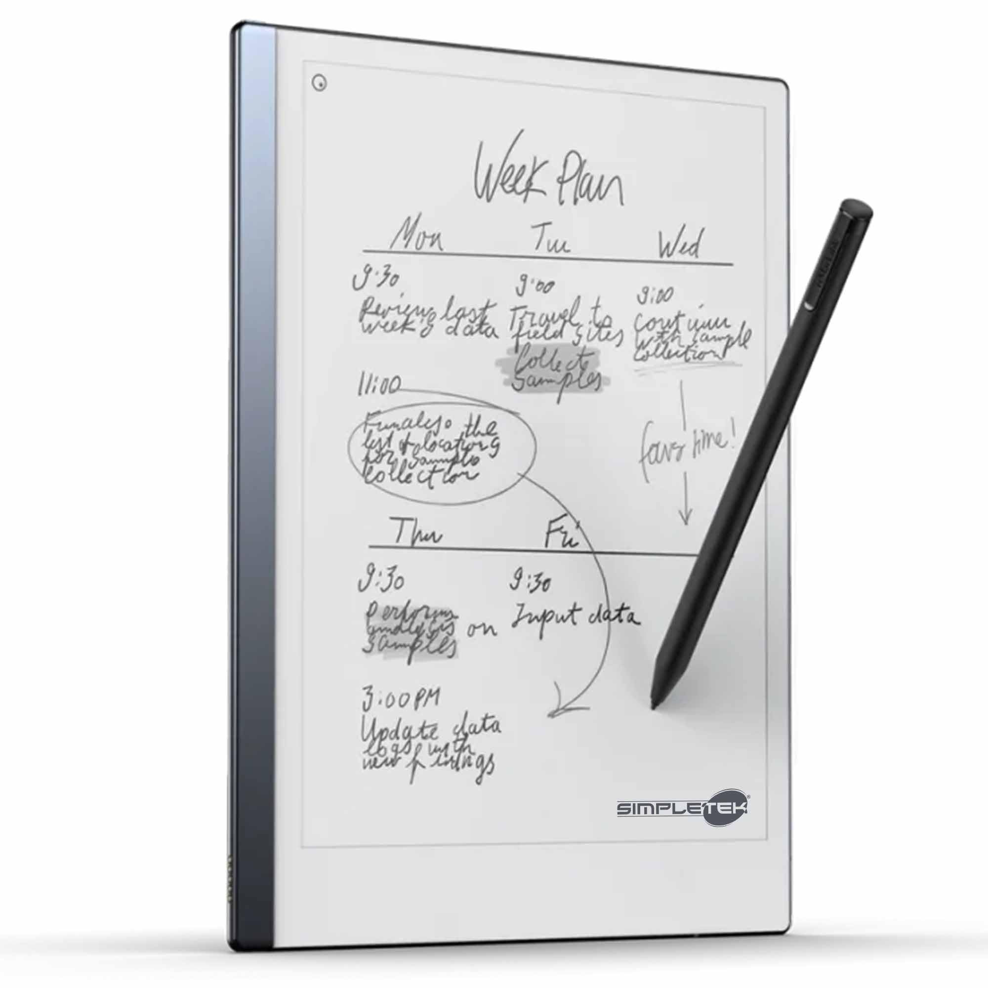 SIMPLETEK - Tablet E-Ink 10.3-1GB 8GB - Penna Inclusa (Ricondizionato) | E Ink 10.3" 2K, penna 4096 livelli, scrittura digitale, PDF EPUB, 1GB RAM, 8GB, USB-C, Wi-Fi dual band
