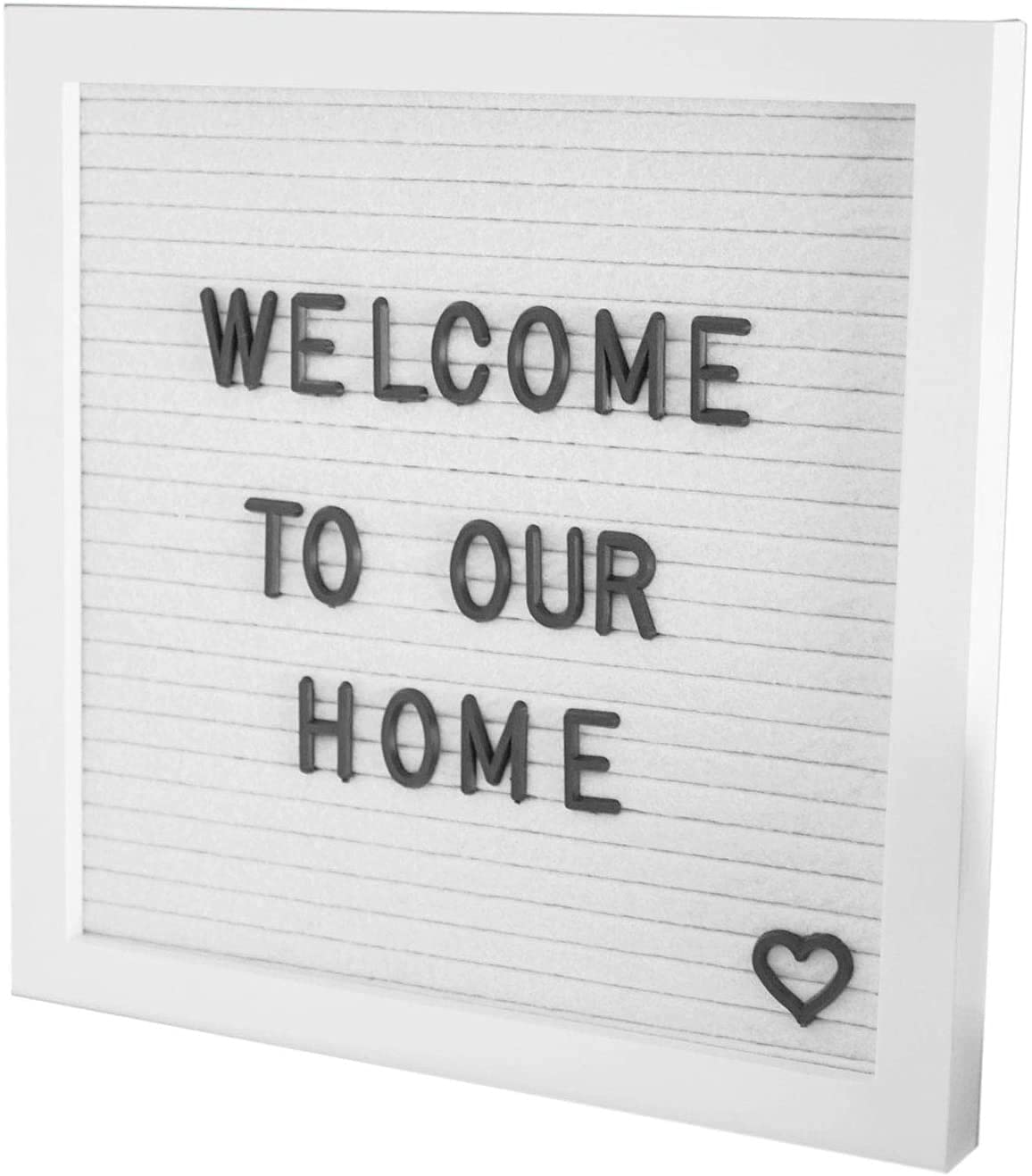 Buy Nikita By Niki ® Small White Felt Letter Board Wood Frame Memo