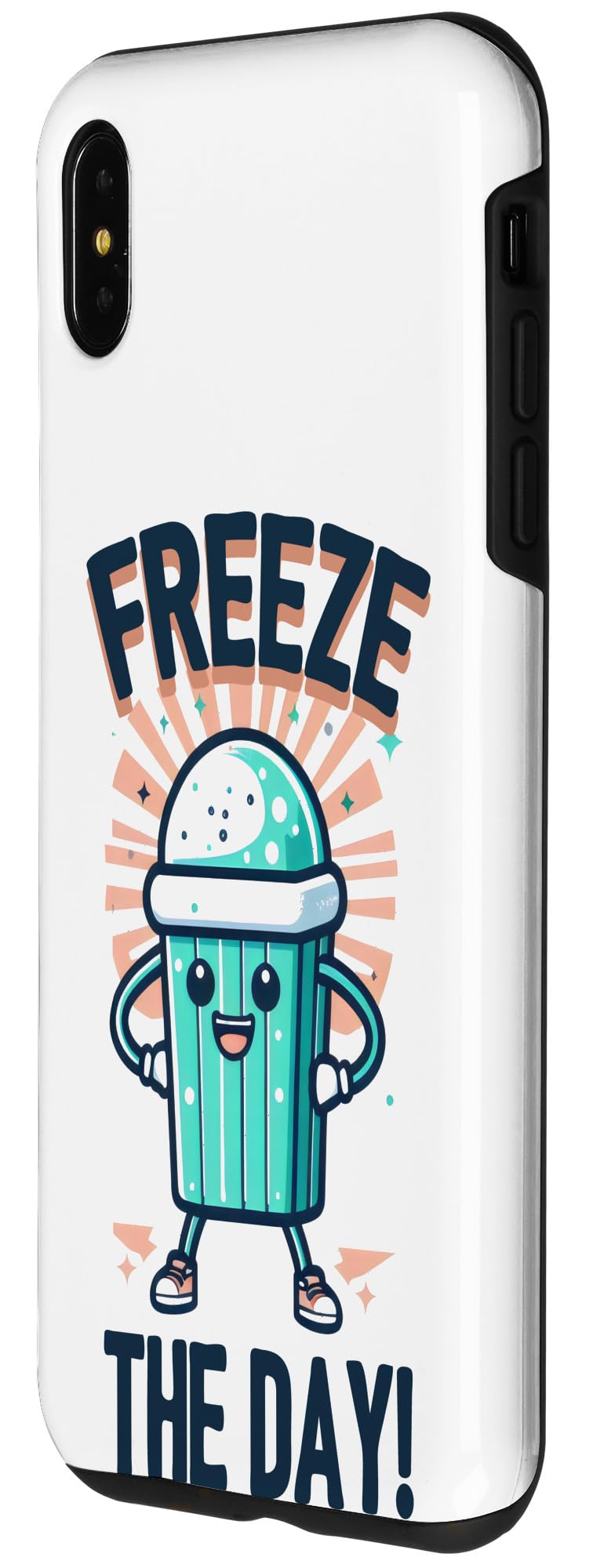 iPhone XS Max Freeze The Day Frozen Ice Drink Parody Case - Image 2
