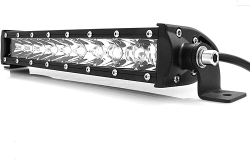 Miniatura 6 de Angel ma Barra LED de 42 pulgadas, luces de trabajo LED combinadas de una sola fila todoterreno antiniebla luz de conducción para furgoneta, cámper,