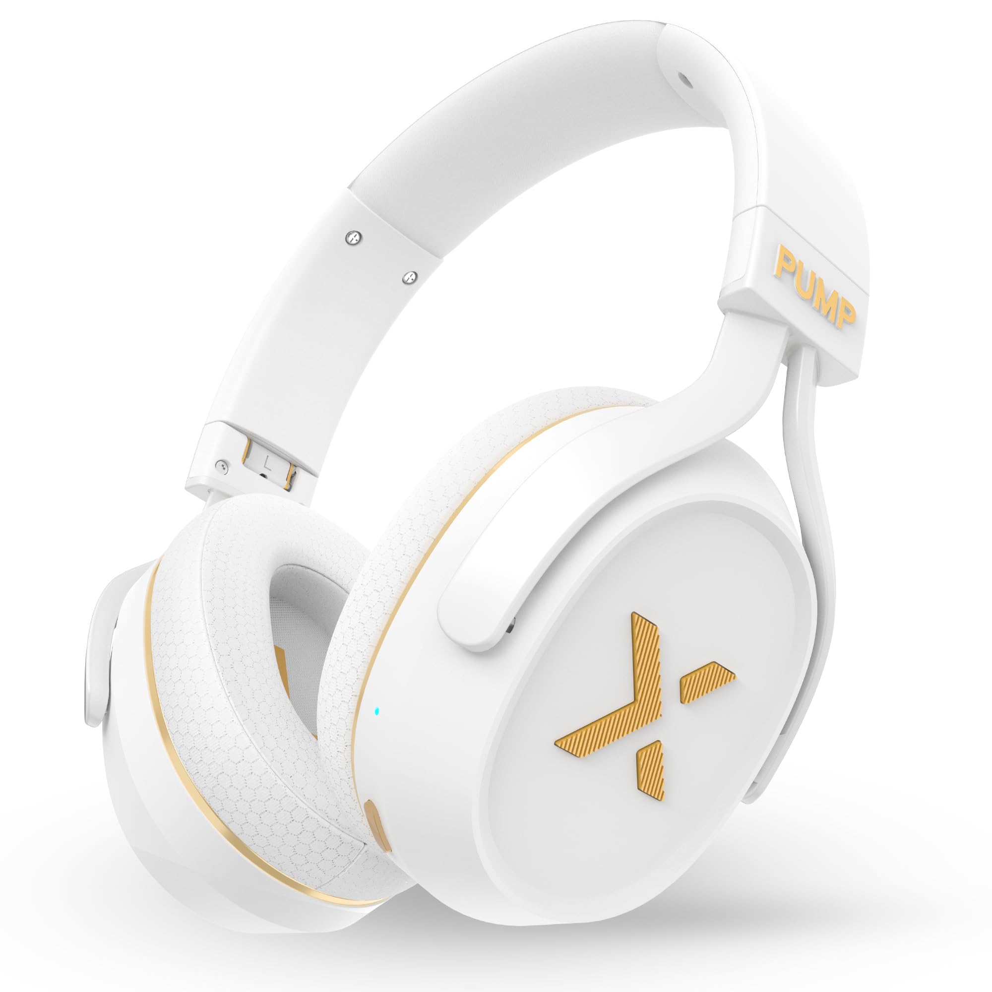 Amazon.com: BlueAnt Pump X - The Gym Headphones | White/Gold