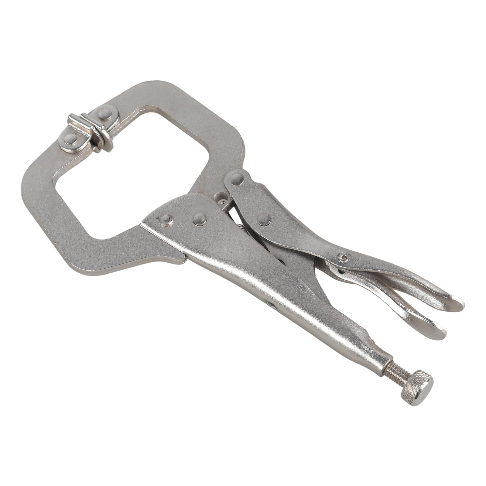 C Clamp Locking Pliers Locking C Clamp Adjustable Pliers Plier for Woodworking Welding Electrician Maintenance Welding Tool
