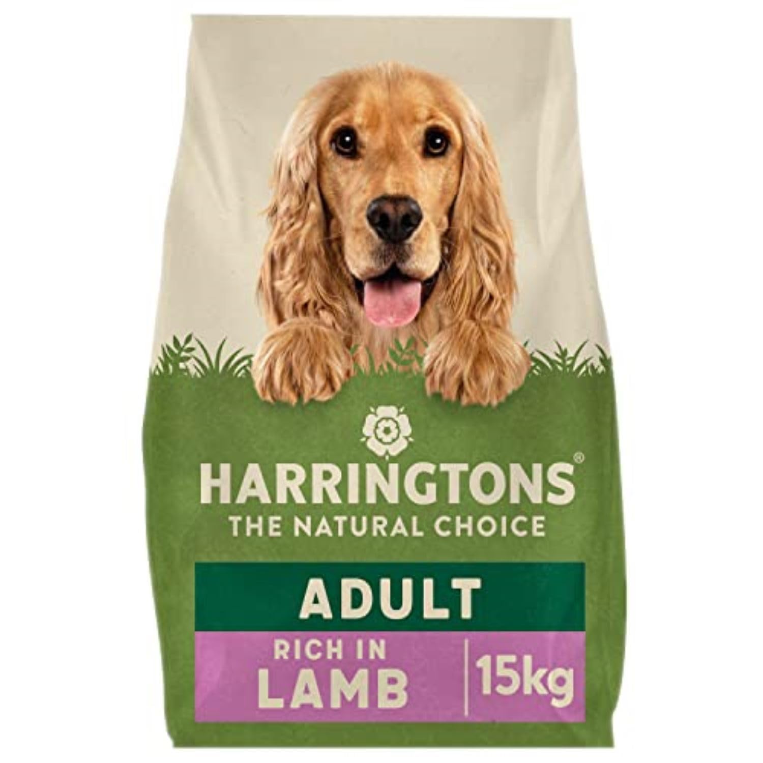 Harringtons Complete Dry Adult Dog Food Lamb & Rice 15 kg - Made with All Natural Ingredients