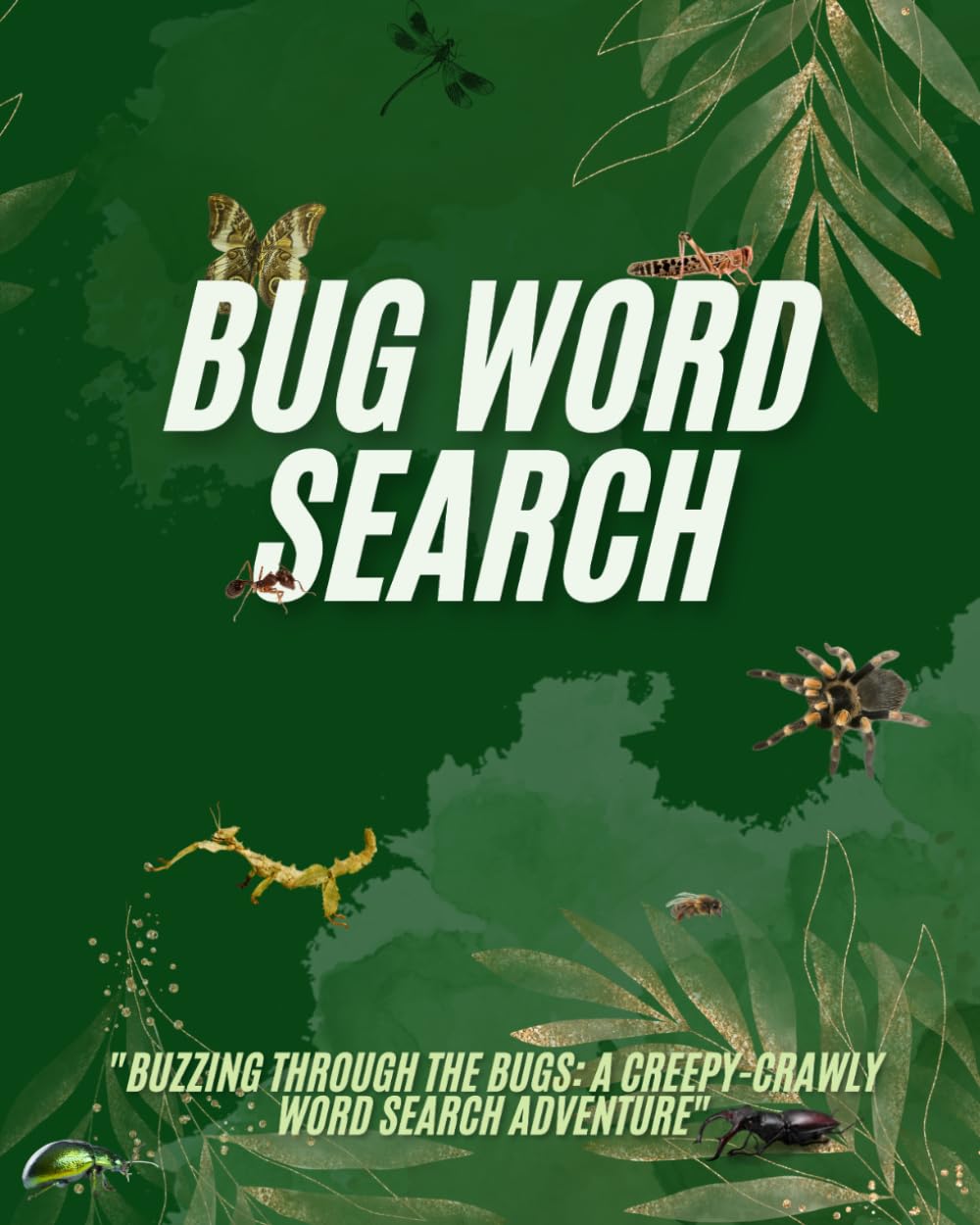 Bug Word Search: Creepy Crawly Challenge