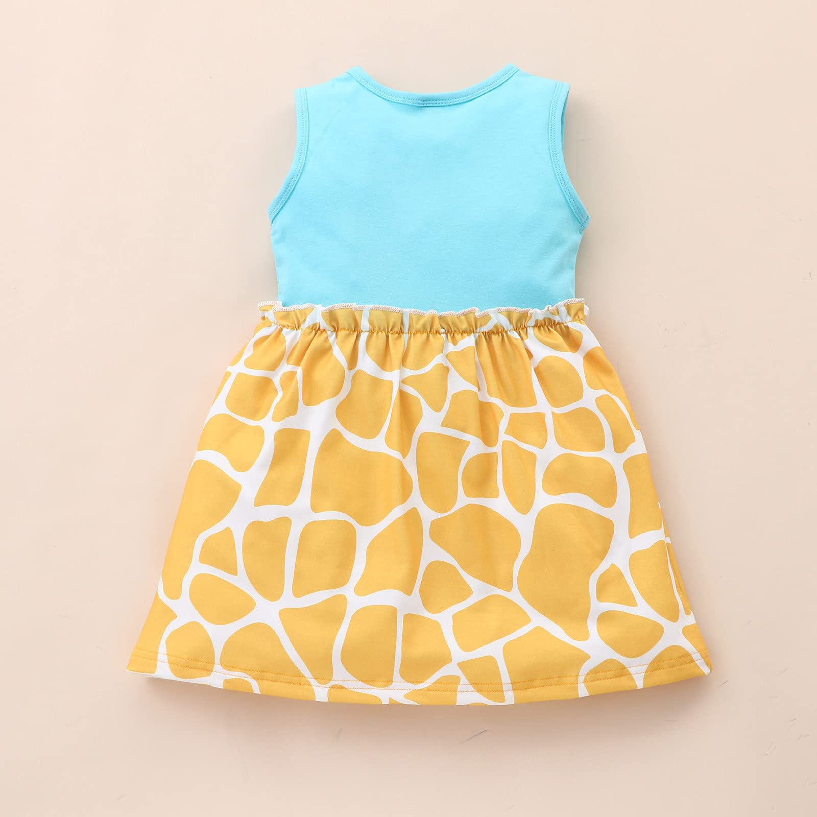 パーティードレス Giraffe Print Mini Dress Valentino - Black & White Silk Giraffe Print Tie-Neck Dress