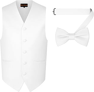 White Waistcoat For Men Picks collage image 2