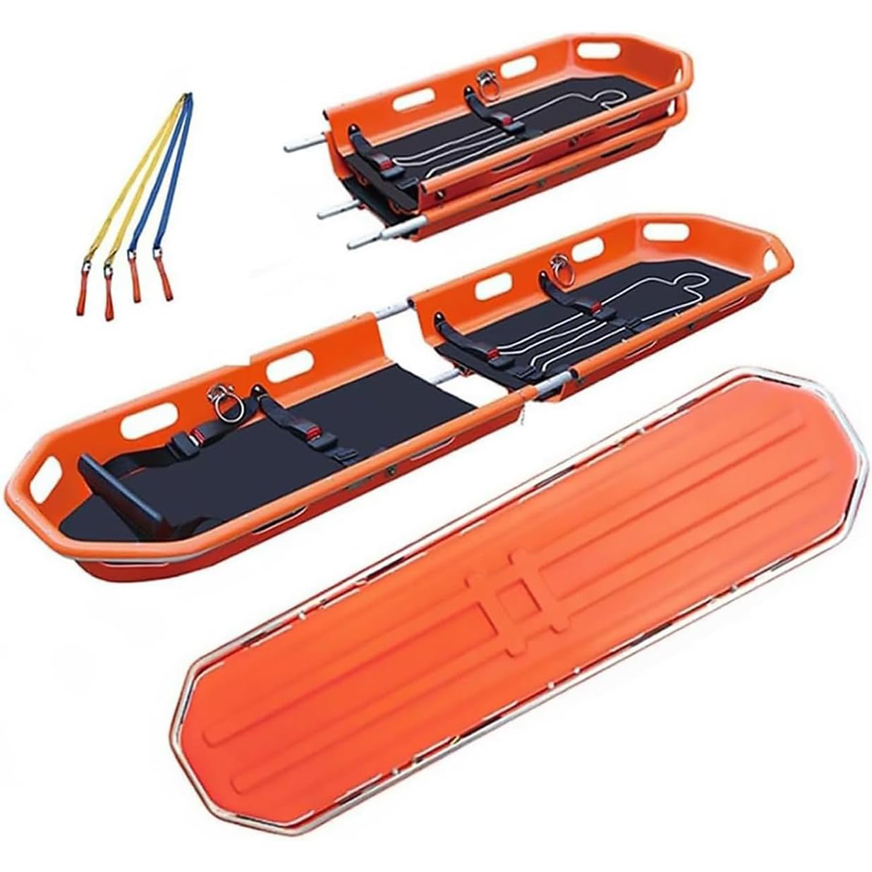 Civière De Sauvetage Portable Avec Bride De Levage, Civière De Transport De Patients D'urgence Médicale, Pour Sauvetage Aérien En Mer Et En Montagne Par Hélicoptère