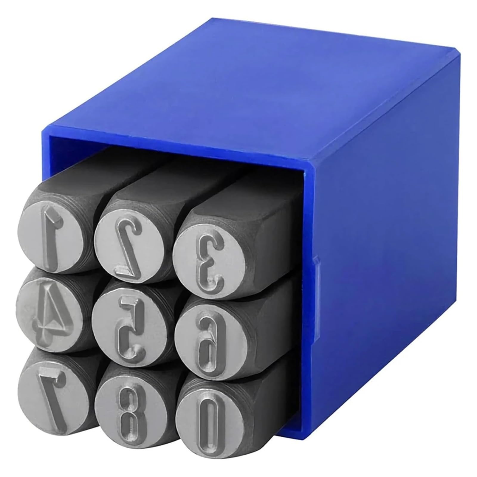 Buchstaben-Stempelset aus Leder legiertem Stahl