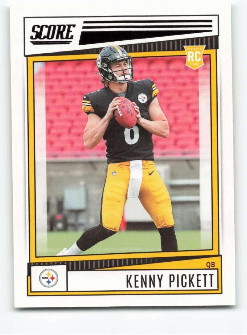 2022 Score 301 Kenny Pickett RC Rookie Pittsburgh Steelers