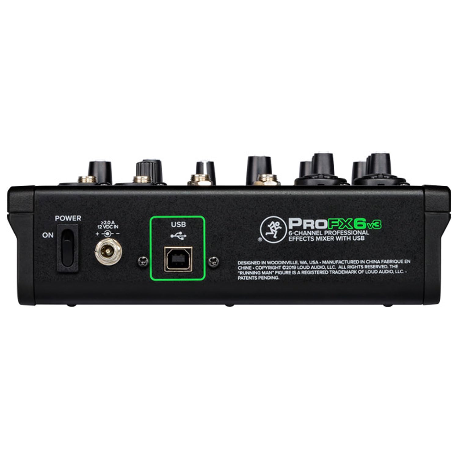 Mackie ProFX6v3 Mischpult 6-kanaliger Analogmixer