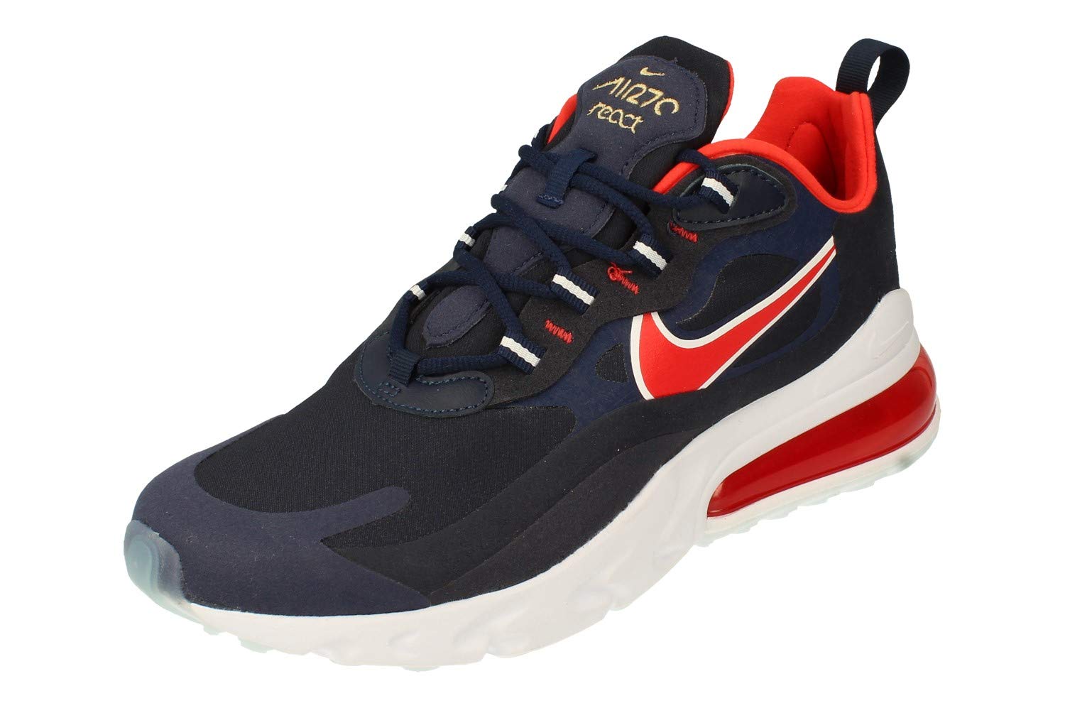 NIKE Men's Modern, Midnight Navy Chile Red, 8