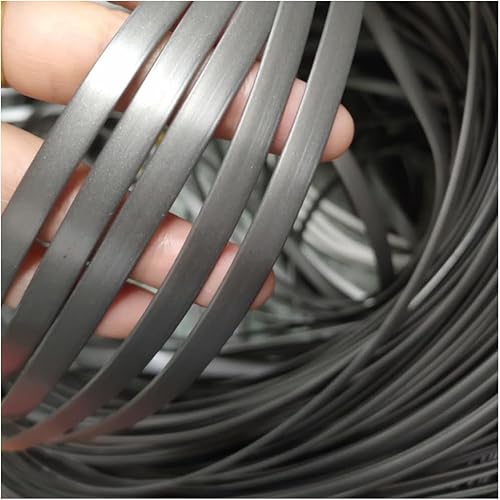 Queenbox Ratán de plástico plano de 0.276 x 0.047 in y 196 pies, material de repuesto de mimbre sintético redondo para silla de cesta, sofá, mesa,