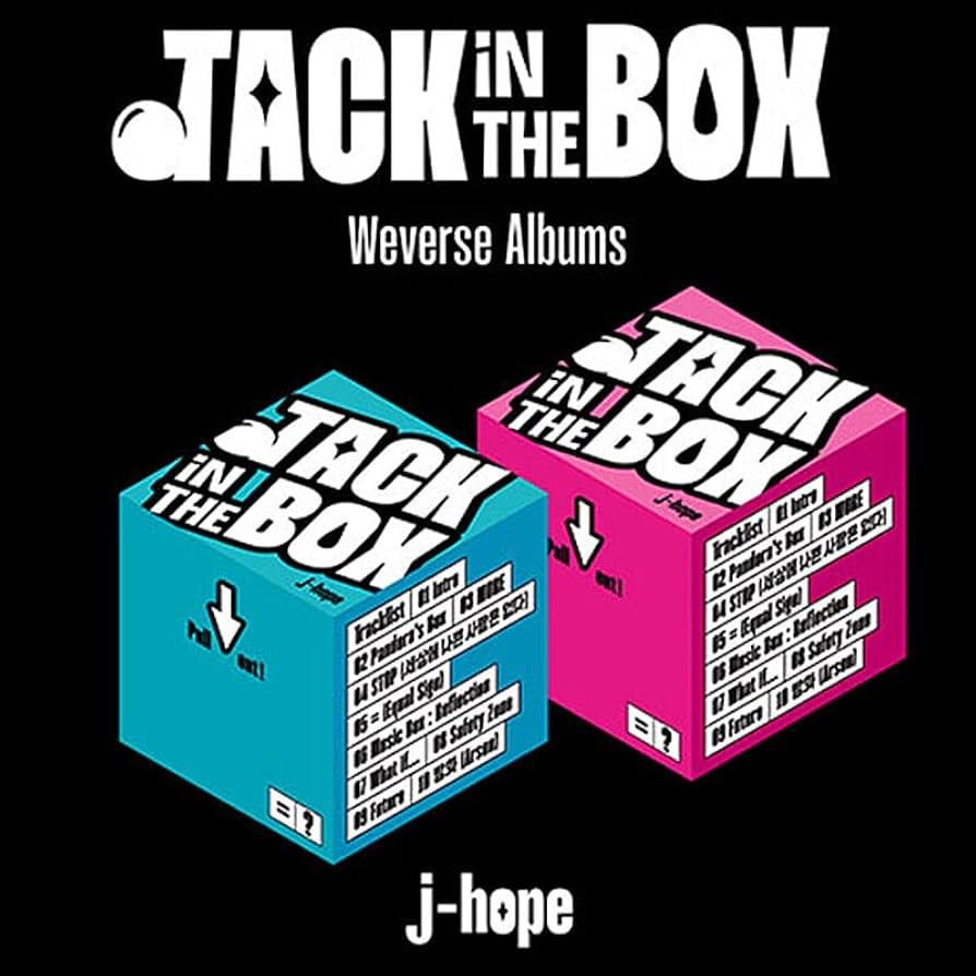 NOT AUDIO CD!) J-HOPE JACK IN THE BOX 1st Solo Single Album+