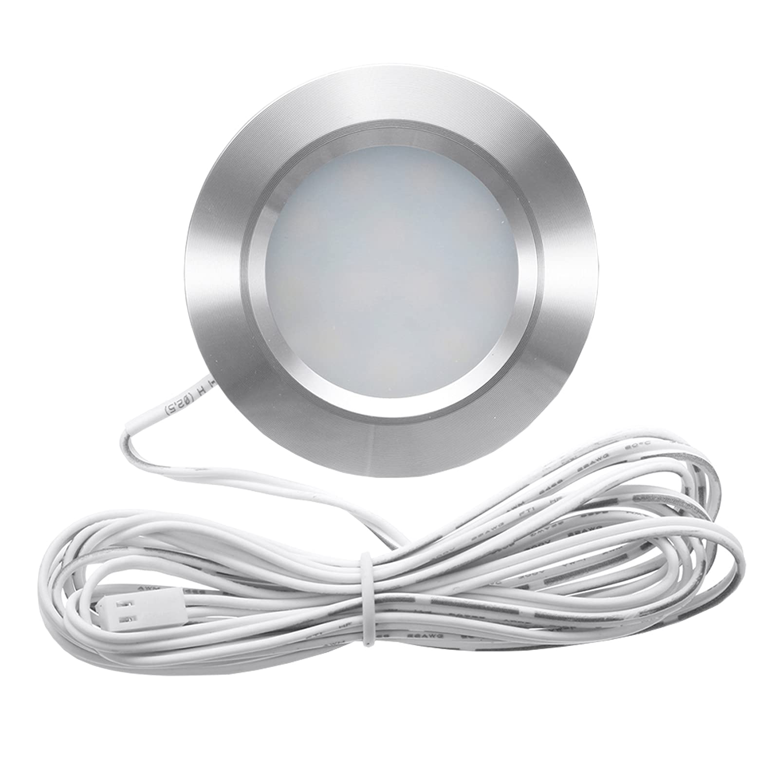 ERDONG Lot de 8 spots de lecture LED 12 V pour intérieur de voiture, camping-car, caravane, bateau